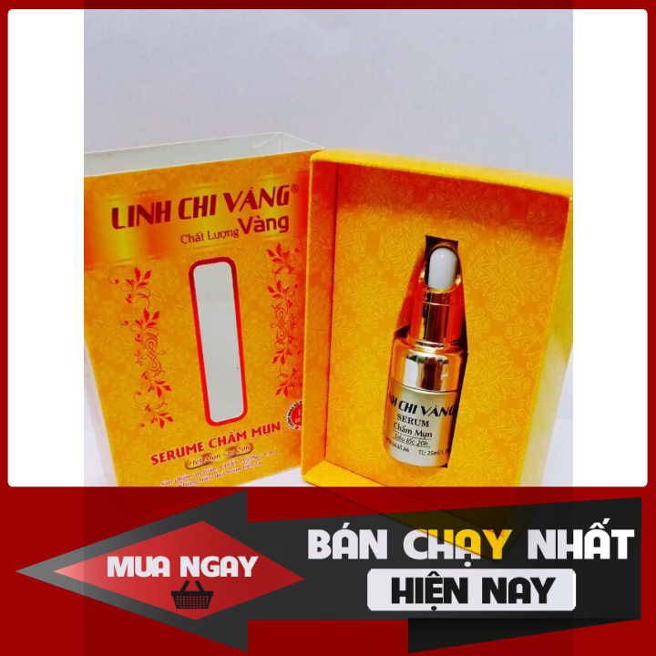 [HCM]Serum Chấm Mụn Linh Chi Vàng 25ml