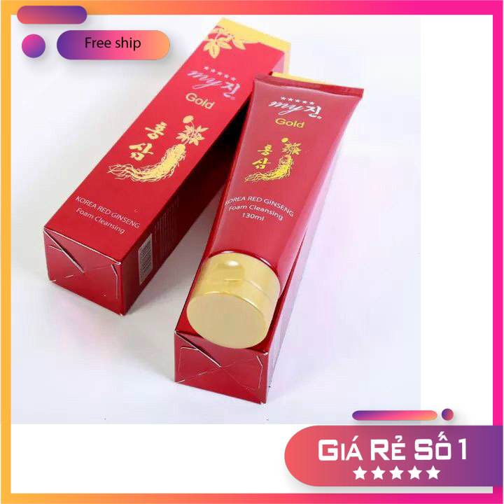 [Hcm]Sữa Rửa Mặt Nhân Sâm Hàn Quốc My Gold 120G Chính Hãng