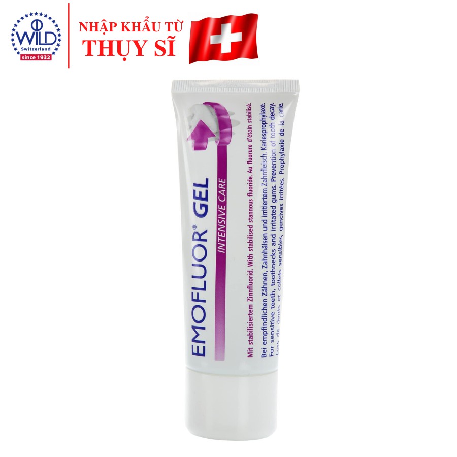 Gel Trị Viêm Nha Chu Nướu Lợi Mòn Cổ Chân Răng Nhiệt Miệng Emofluor Gel