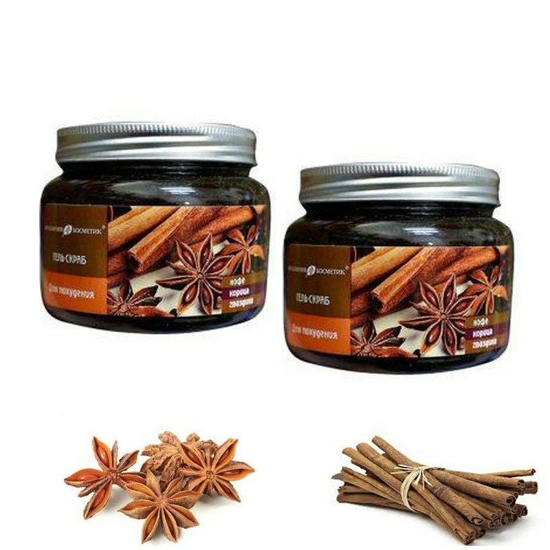 Tẩy da chết quế hồi Nga 380g