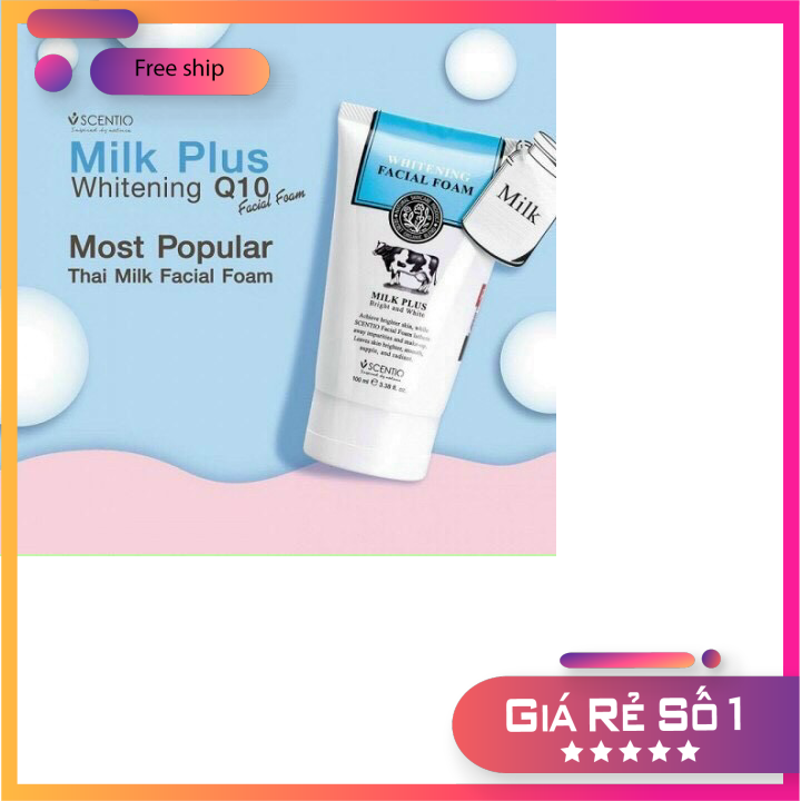 Sữa Rửa Mặt Beauty Buffet Con Bò Thái Whitening Facial Foam - Tạo Bọt Dưỡng Trắng 100ml CHÍNH HÃNG