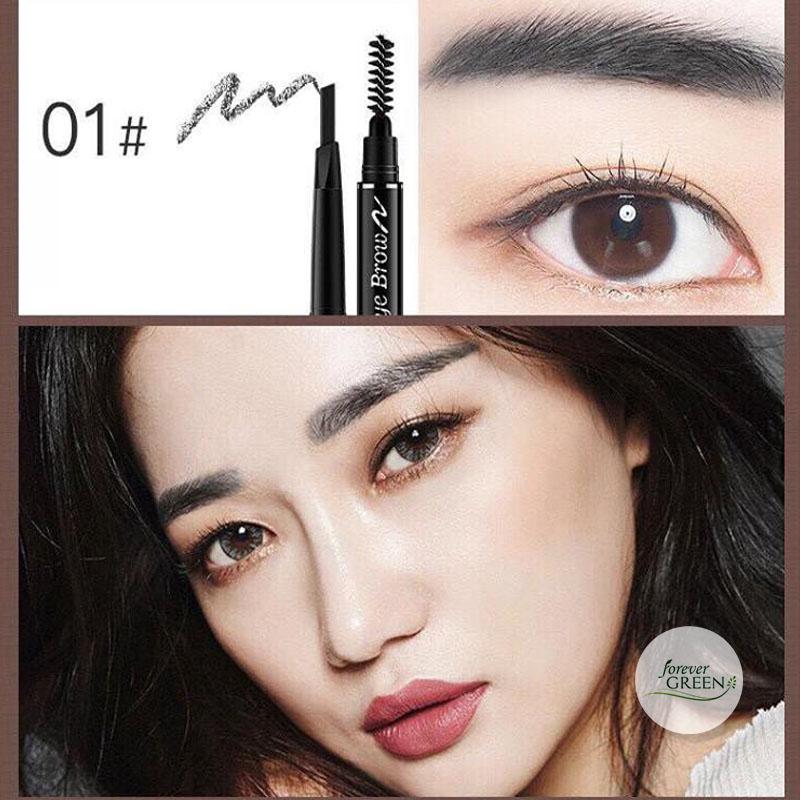 Chì Kẻ Mày Double Effect Lameila 02 đầu không thấm nước MC113