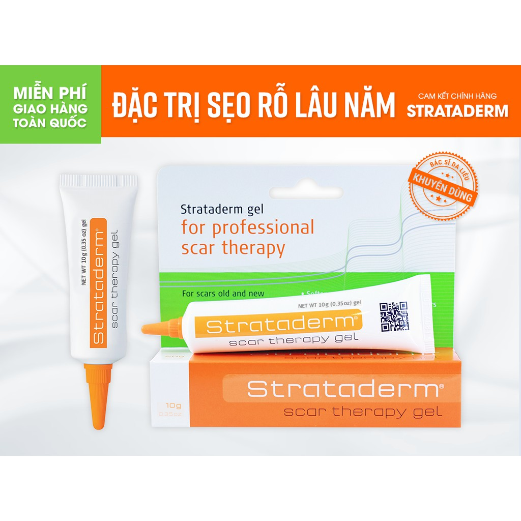 [HCM]Gel phục hồi và cải thiện sẹo Strataderm - Stratpharma Thụy Sĩ