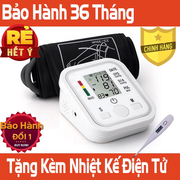 Máy Đo Huyết Áp Bắp Tay Cao Cấp Bh 3 Năm (6 Tháng Đổi Mới)