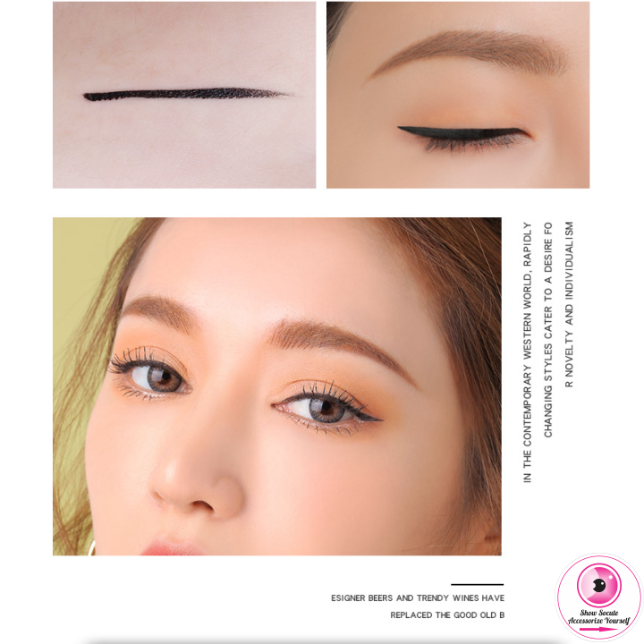 Bút kẻ mắt nước Lameila VỎ HỒNG không nhòe lâu trôi  hàng chính hãng nội địa Trung