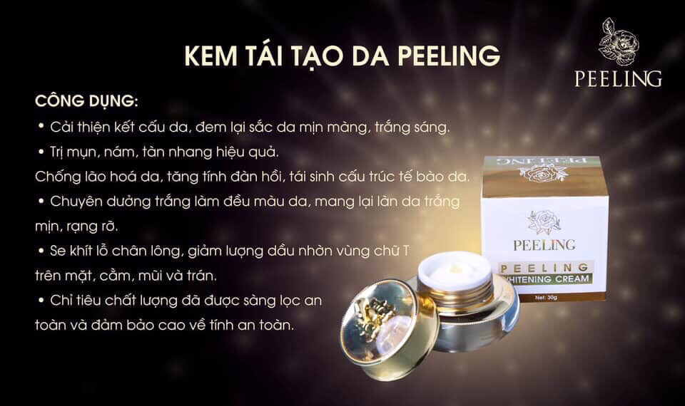 [Hcm]Kem Peeling Tái Tạo Da Mặt (Mẫu Mới)