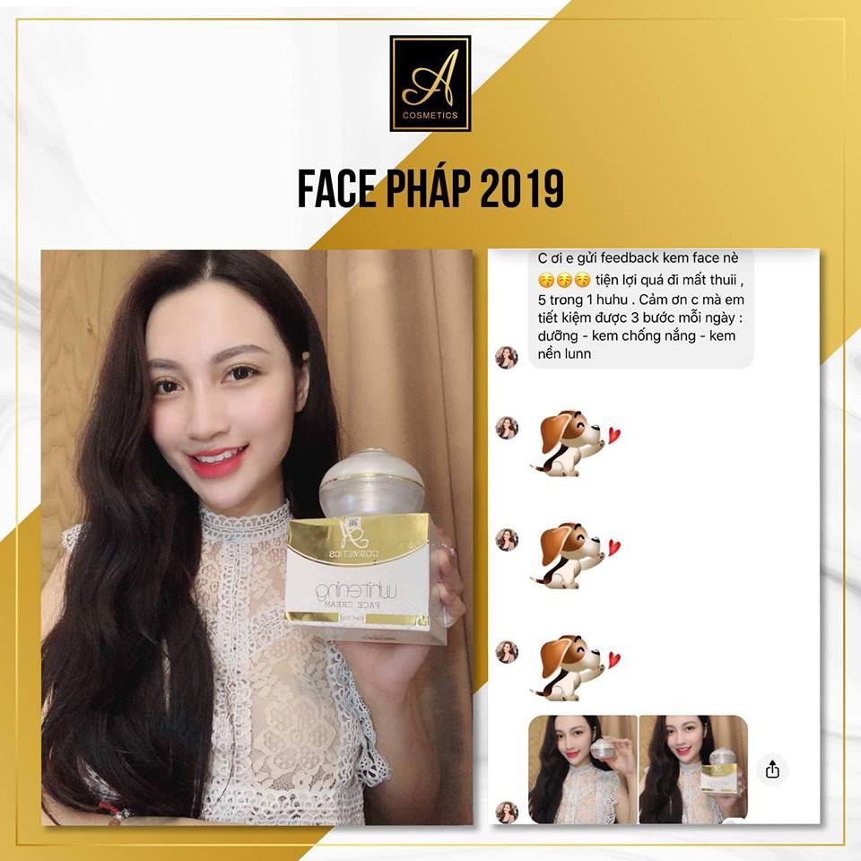 Kem Mặt 2019 A Cosmetics Face Cream