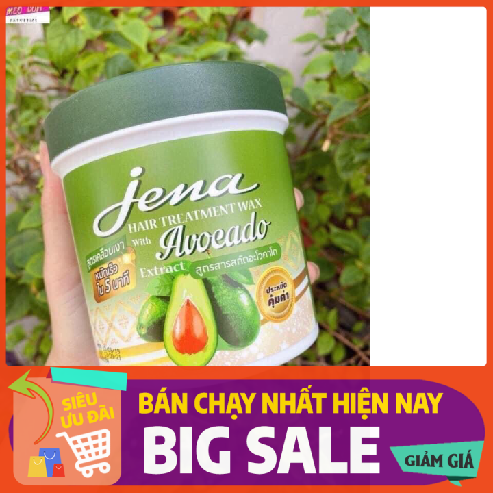 [HCM]KEM Ủ DƯỠNG TÓC Jenna BƠ 500ML Thái Lan SIÊU MƯỢT