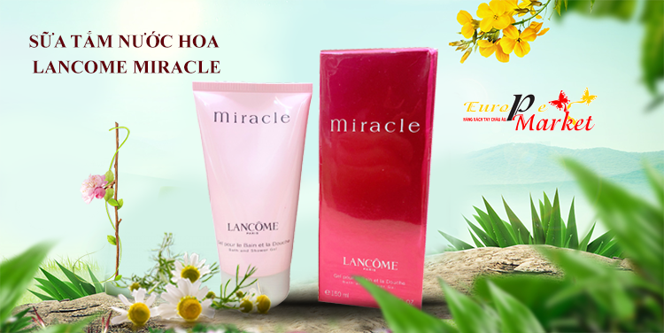 Sữa Tắm Nước Hoa Lancome Miracle 150Ml