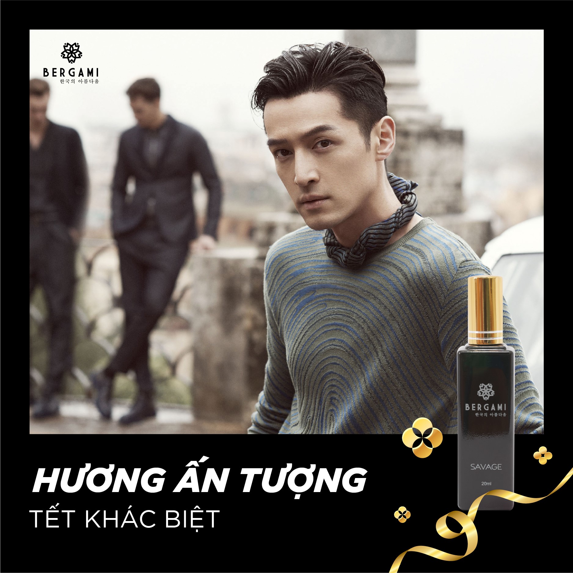 Nước Hoa Nam Bergami Savage - Nước Hoa Chính Hãng Lưu Hương 12 - Tinh Tế Lịch Lãm Cho Dân Văn Phòng