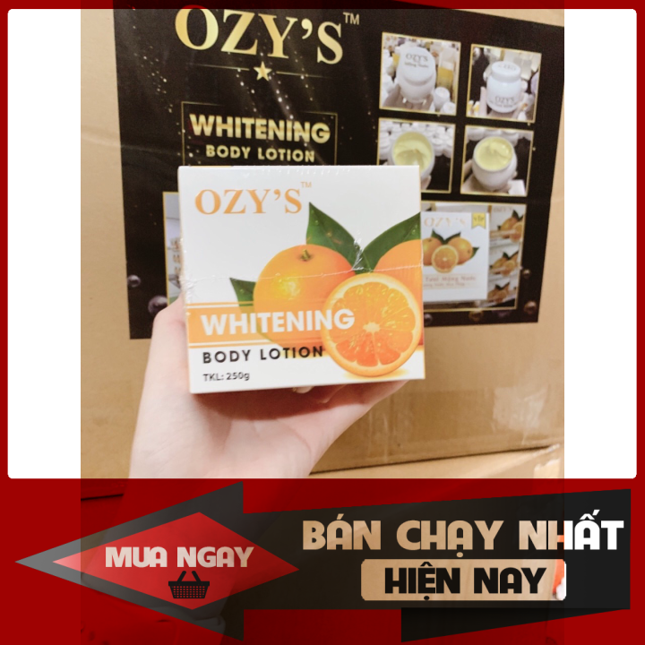 [HCM]KEM TRẮNG DA BODY CAM TƯƠI MỘNG NƯỚC OZYS