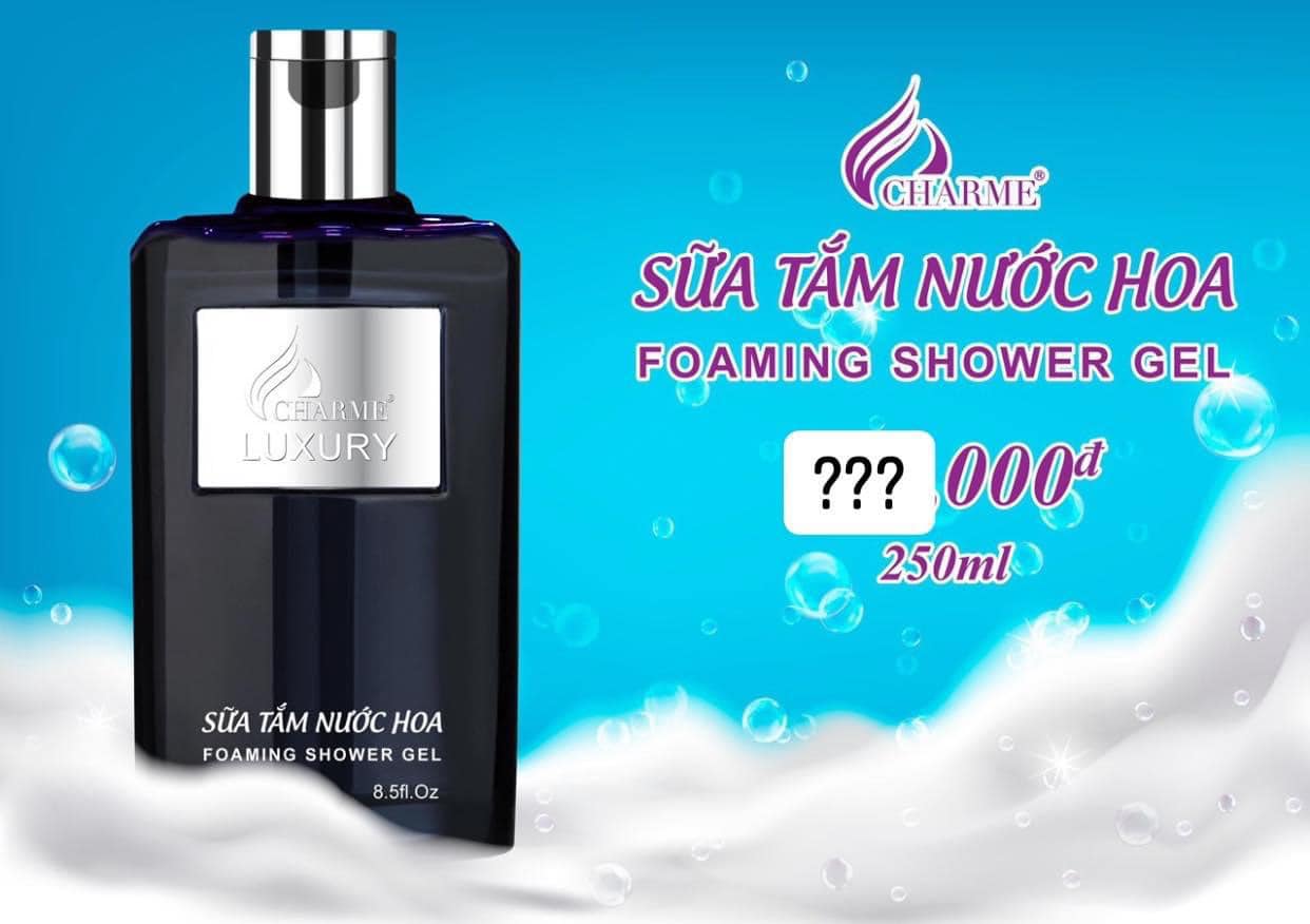 [Hcm]Sữa Tắm Cho Nam Hương Luxury (Tặng Nước Hoa Mini)