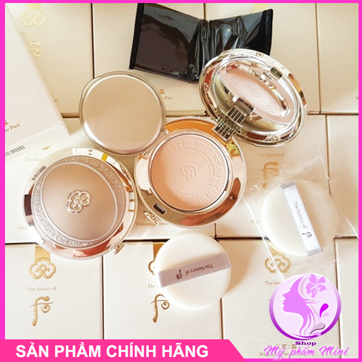 Phấn Trang Điểm Dưỡng Trắng Whoo Whitening Powder Pact