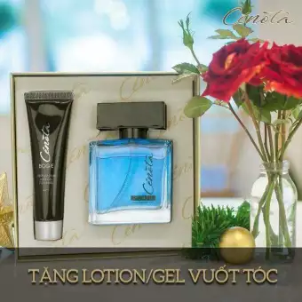 Nước Hoa Nam Cenota Richelle Pháp [Tặng Gel Vuốt Tóc Hương Nước Hoa] - Phóng Khoáng Nam Tính Sâu Lắng 50Ml