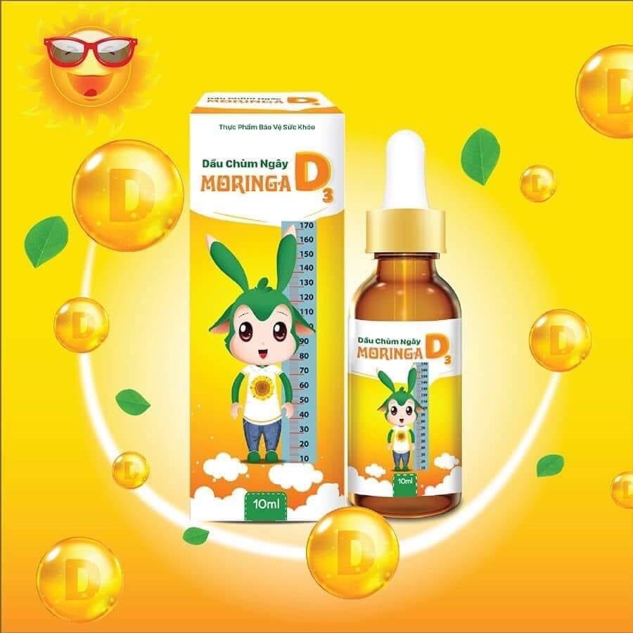 Vitamin D3- Dầu Chùm Ngây D3