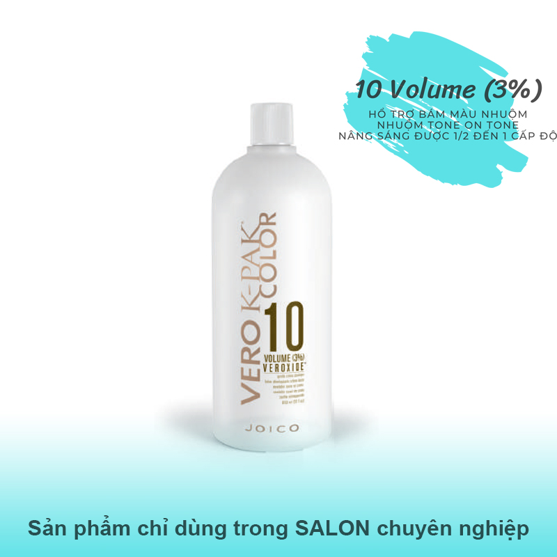 [Hcm]Dầu Trợ Nhuộm Dịu Nhẹ Da Đầu Joico Vero Kpak Veroxide 950Ml