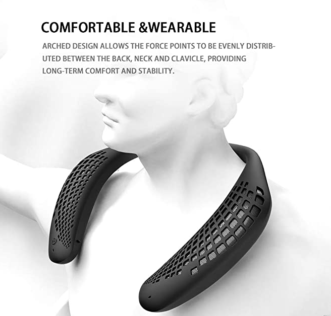 [HCM]Loa đeo cổ Bluetooth ORAOLO kháng nước không dây âm thanh nổi 3D