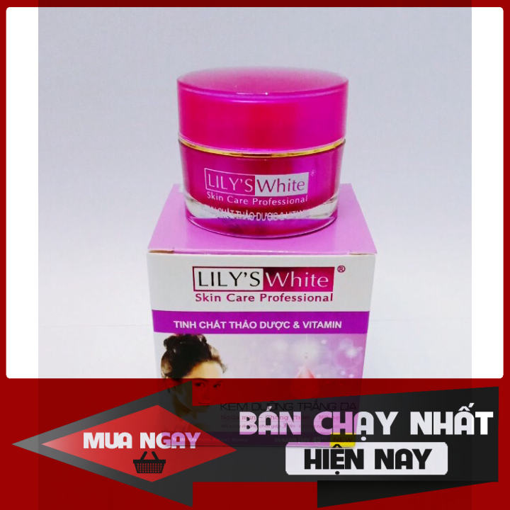[HCM]Kem Dưỡng Trắng da - ngừa mụn - chống thâm - mờ sẹo Lilys White