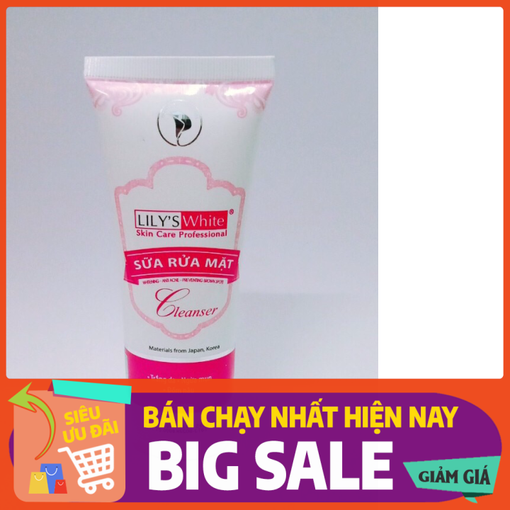 Sữa Rửa Mặt Trắng Da Ngừa Mụn Lilys White