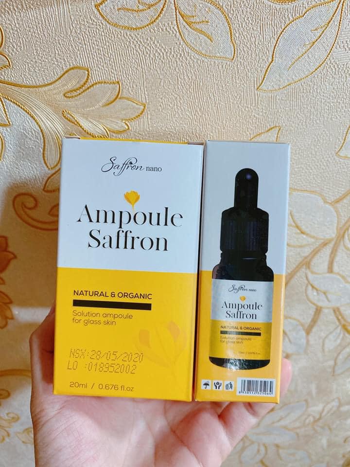 Ampoule Saffron Nano .