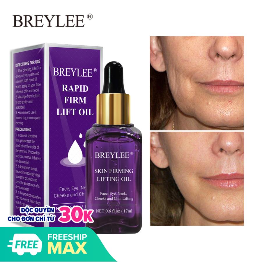 [Hcm]Breylee Serum Săn Chắc Da Giúp Da Mặt Thon Gọn Rapid Firm Lift Oil 17Ml