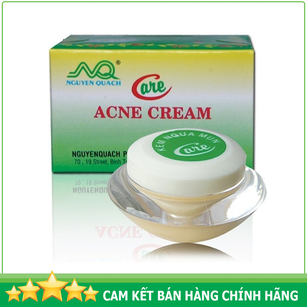 [Hcm]Care Acne Cream Kem Ngăn Ngừa Khắc Chế Mụn 7G Nguyễn Quách