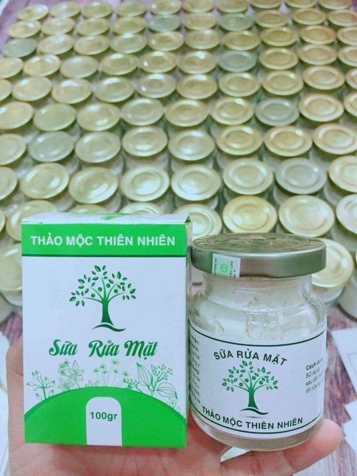 [Hcm]Bột Rửa Mặt Đông Y Thảo Mộc Linh