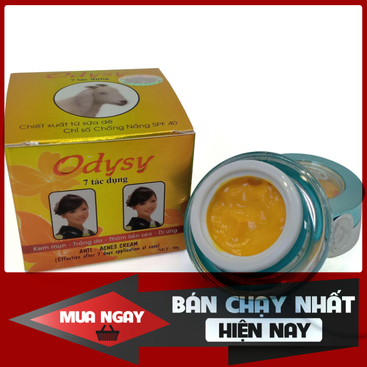 [Hcm]Kem Mụn Tinh Chất Nghệ Tươi Odysy 30G