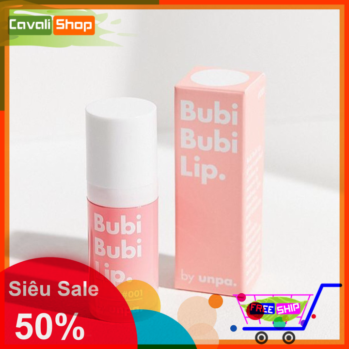 [GIÁ RẺ] Tẩy tế bào chết sủi bọt môi Bubi – Cavali – thành phần thiên nhiên lành tính giúp môi mm mịn căng bóng tự nhiên