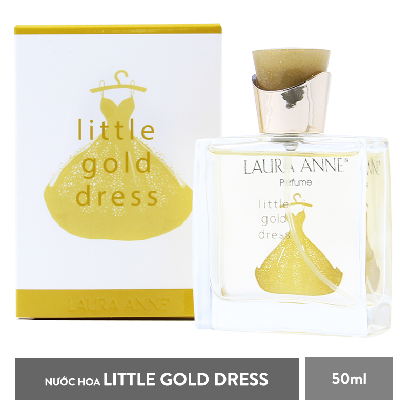 [Hcm]Nước Hoa Venus Nữ Laura Anne Little Gold Dress 50Ml