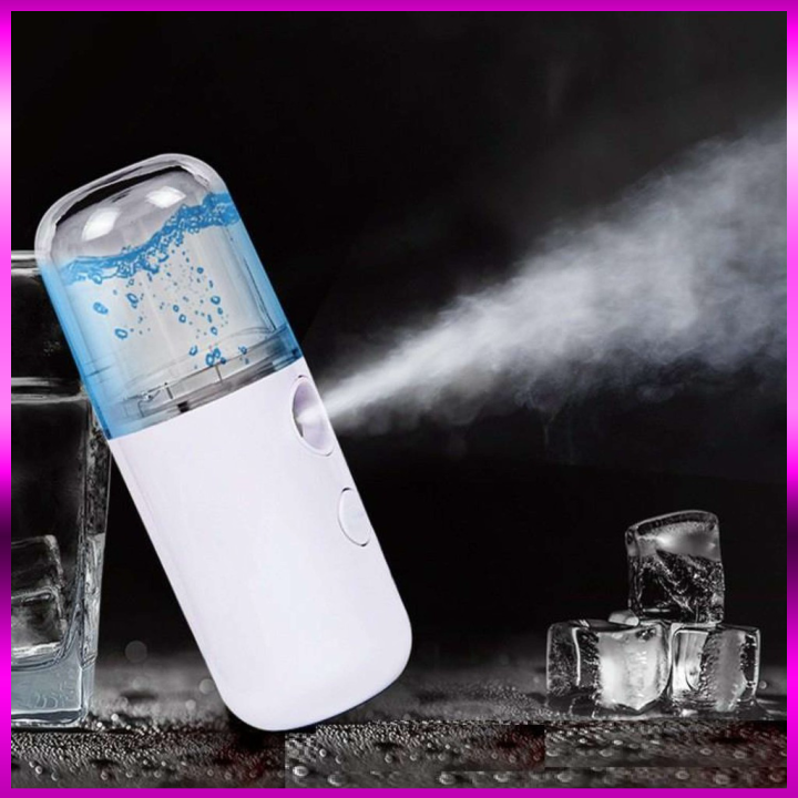 Combo 2 máy xịt khoáng mini cầm tay máy tạo ẩm mini máy phun sương mini nano mẫu mới nhất 2021