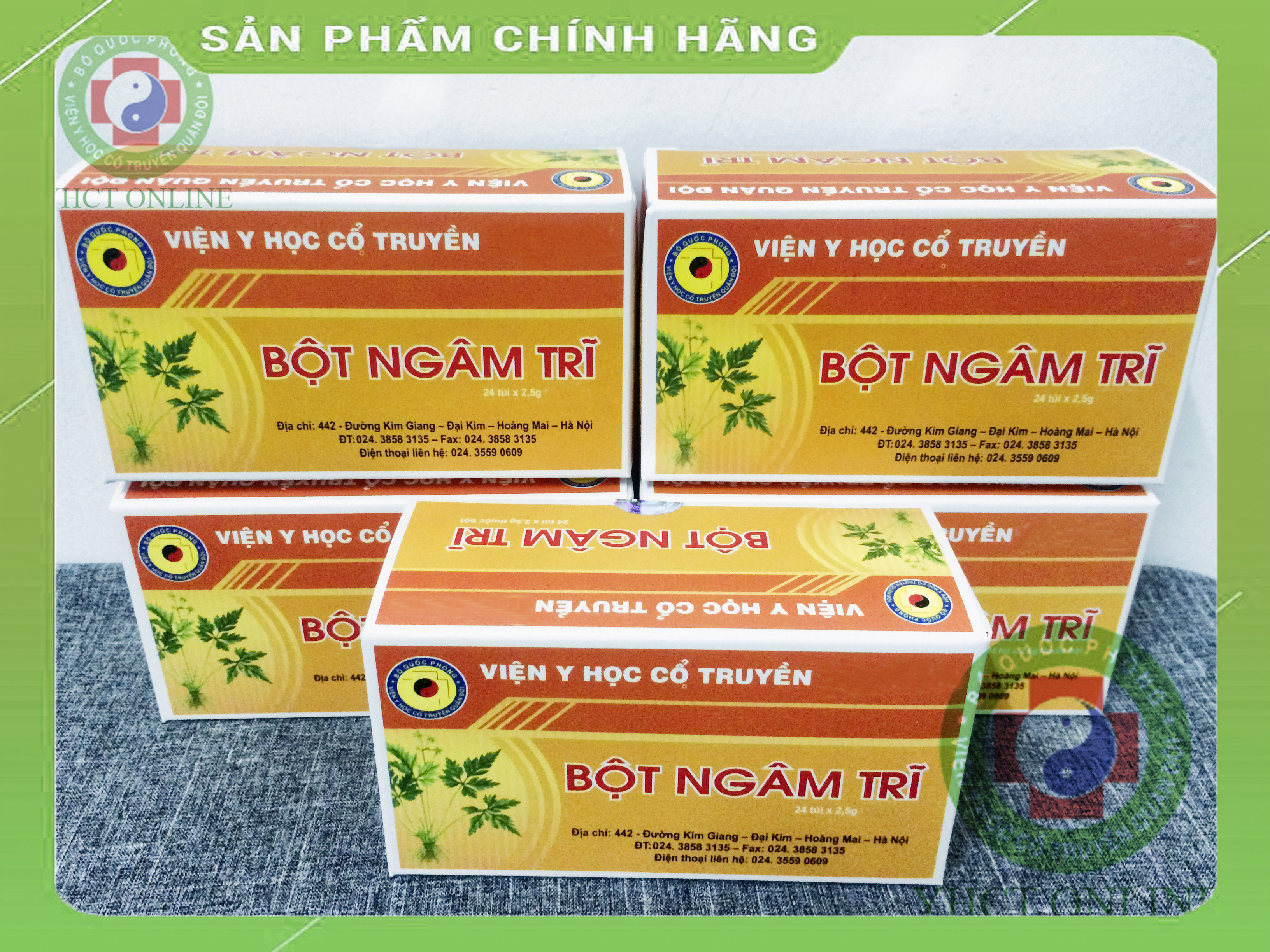 Set 5 Hộp Bột Ngâm Trĩ