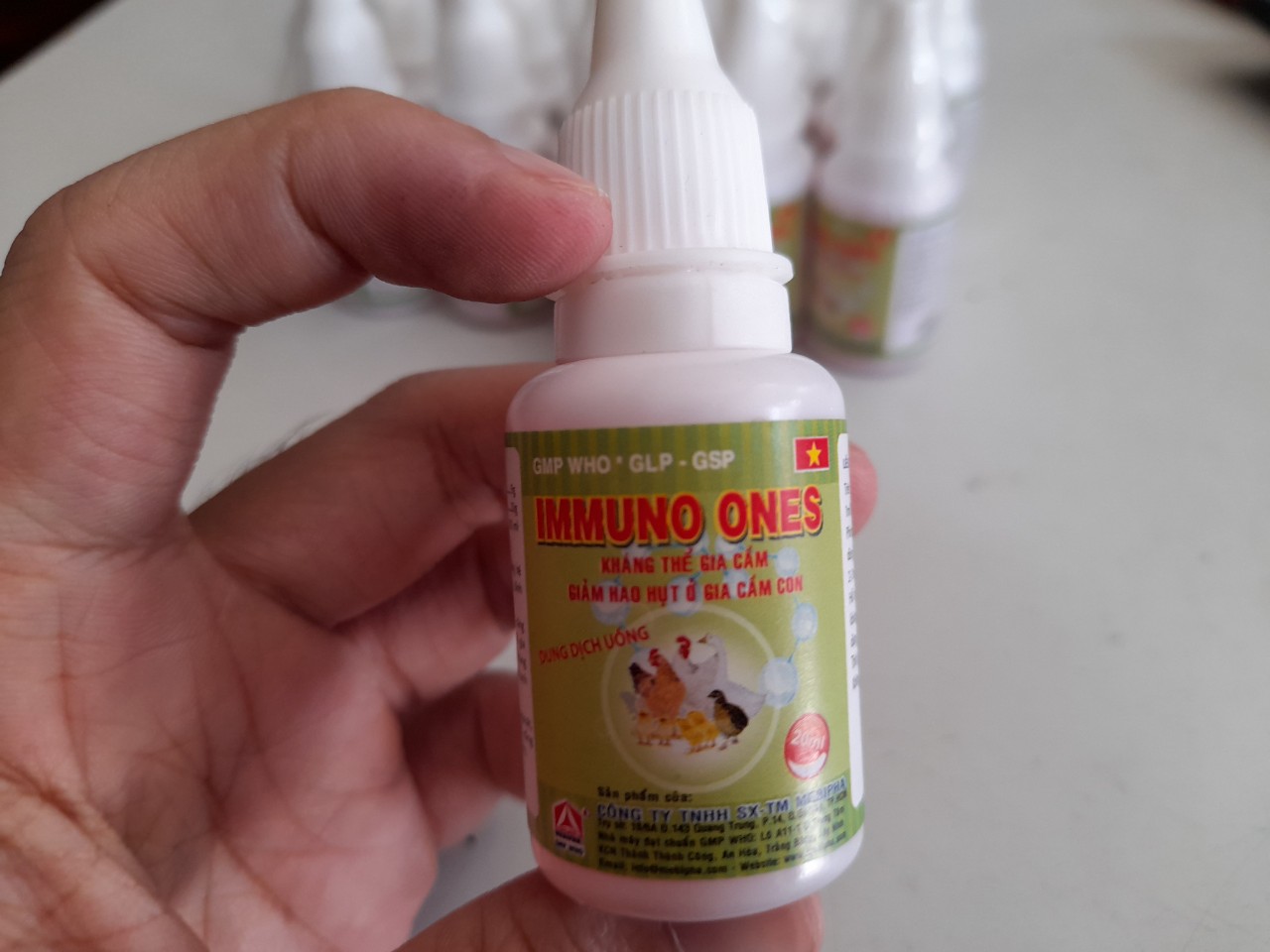 Immuno Ones - Kháng Thể Cho Gà Đá - 2 Lọ