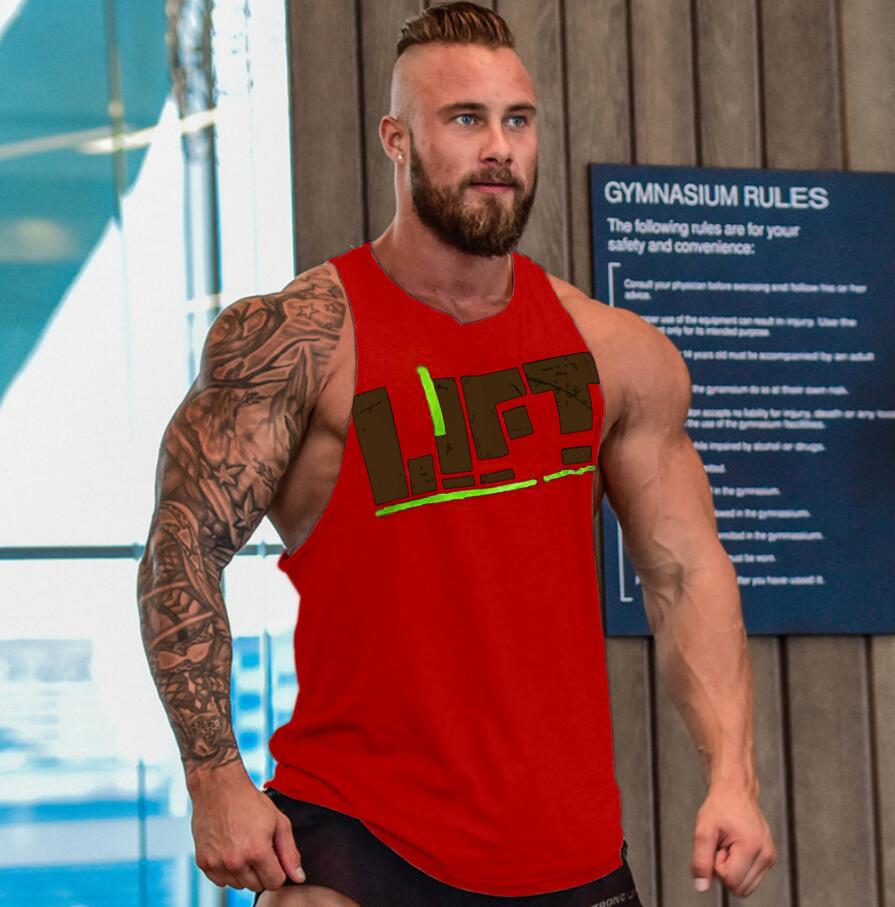 Áo ba lỗ nam Cotton - Áo tank top thể thao nam - Áo tập gym - Áo ba lỗ rộng nách SA471