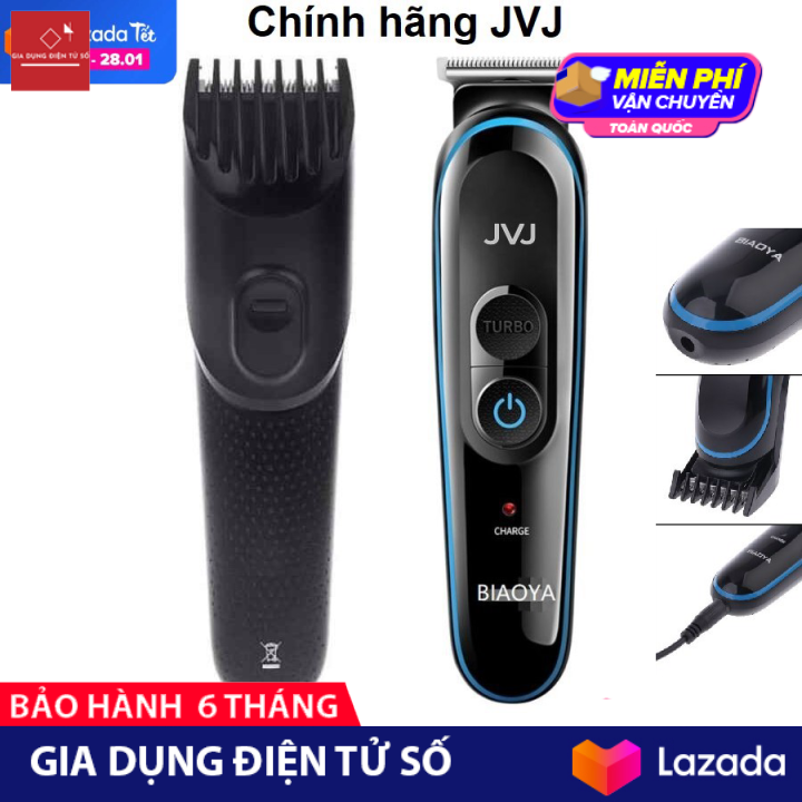 Tông Đơ Cắt Tóc Biaoya Bay 690 Jvj Chuyên Dụng Kiêm Máy Cạo Râu Không Dây 5 In 1 | Tông Đơ Chuyên Dụng Cắt Tóc Hàng Cao Cấp | Tông Đơ Đa Năng Cắt Tóc Cạo Râu | Máy Cạo Râu Siêu Bền Hang Chính Hãng - Bh 6 Tháng