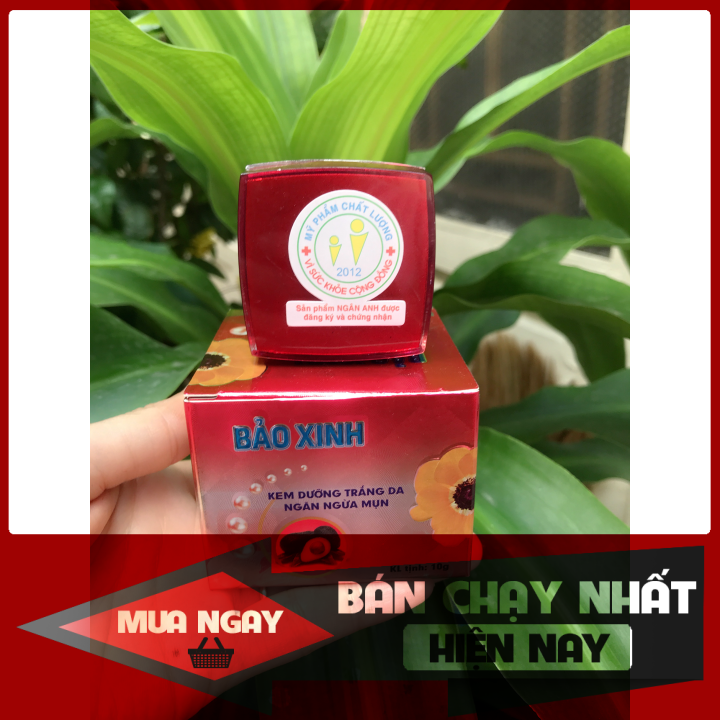 [HCM]Kem Bảo Xinh ( Bảo Xuân) Dưỡng Trắng Da Ngăn Ngừa Mụn 10g