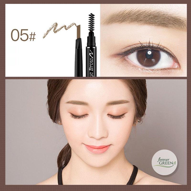Chì Kẻ Mày Double Effect Lameila 02 đầu không thấm nước MC113