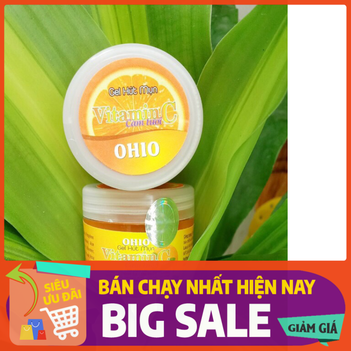 [Hcm]Gel Lột Mụn Ohio Vitamin C Cam Chính Hãng