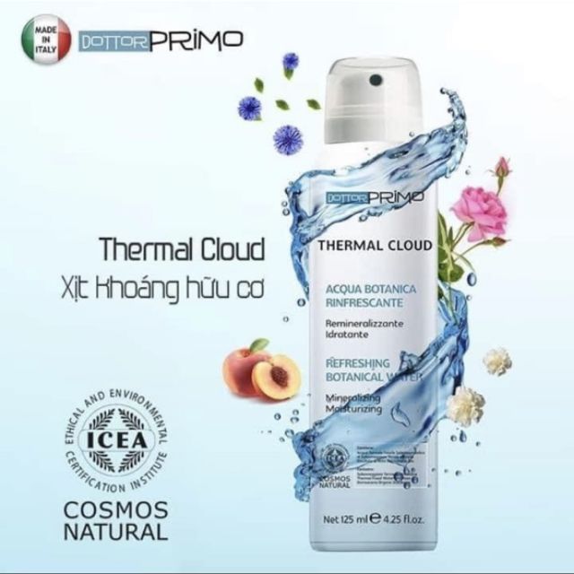 [Hcm]Nước Xịt Khoáng Hữu Cơ Cho Da Nhạy Cảm Thermal Cloud Giúp Trẻ Hóa Da