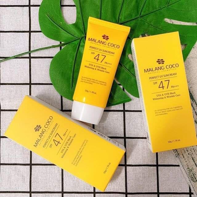 Kem Chống Nắng Malang Coco Perfect Uv Suncream Spf 47