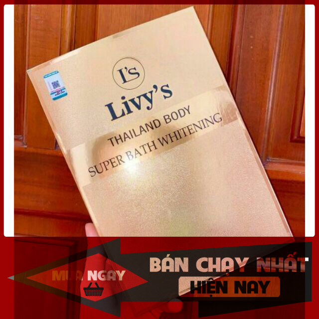 [HCM]Tắm Trắng Livy’s chính hãng Thái Lan mẫu mới siêu trắng chống nắng