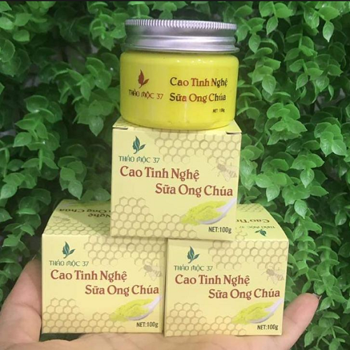 combo 5 cao tinh nghệ sữa ong chúa