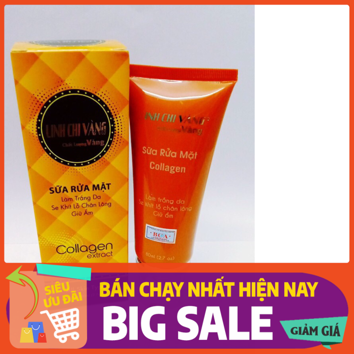 [HCM]SỮA RỬA MẶT LINH CHI VÀNG