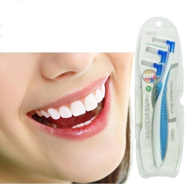 Bàn chải kẽ răng nha khoa cao cấp cán to Nhật bản – Okamura (Japan)