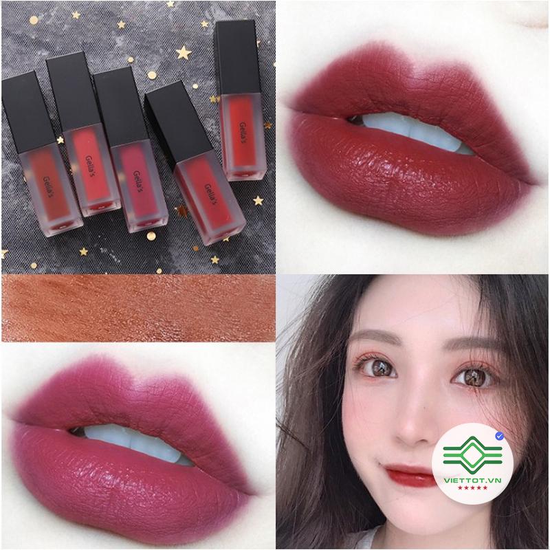 Son Kem Lì Gellas Matte Hàng Nội Địa Trung VT127