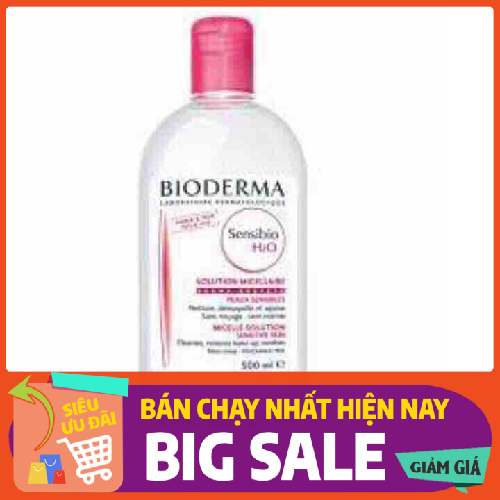 [HCM]Nước Tẩy trang Bio Sensibio H20 500ml chuẩn Pháp