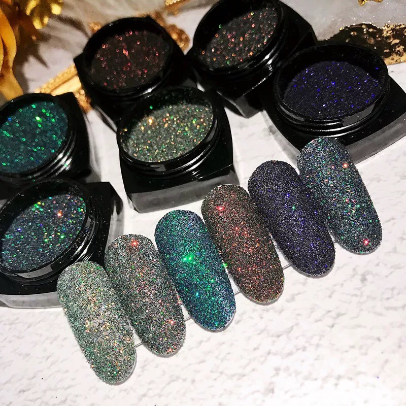 Set kim tuyến trang trí móng tay  6in1 phụ kiện trang trí nail hot 2020