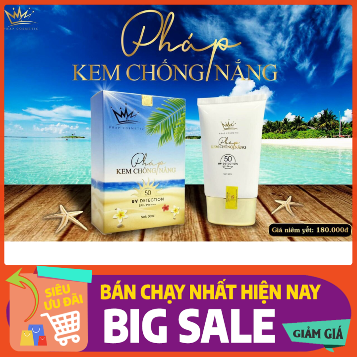 Kem Chống Nắng Face Pháp 80Ml