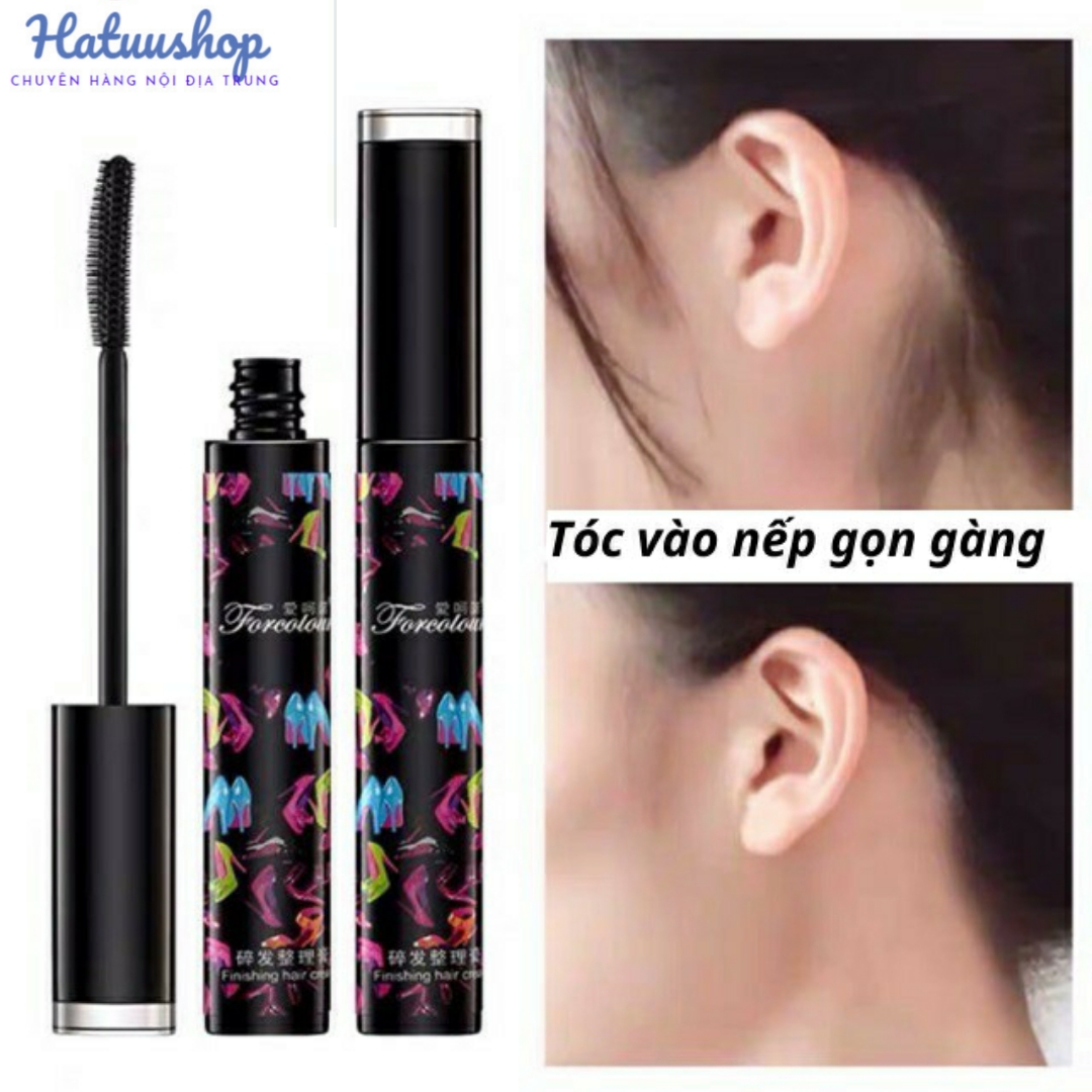 Chải Tóc Mascara Tạo Kiểu Tóc Đẹp Vuốt Tóc Con Gọn Vào Nếp