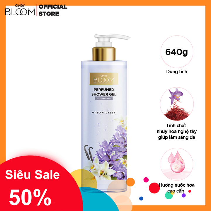 Sữa Tắm Nước Hoa Bloom Urban Vibes 640g – Tự Tin